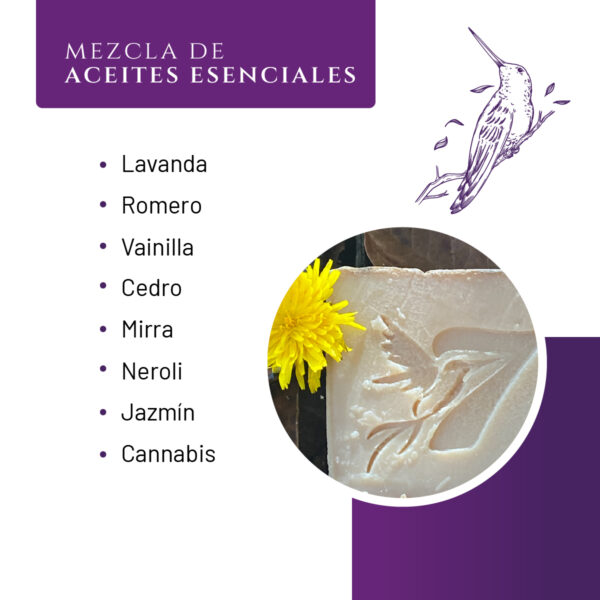 Jabón Artesanal - Sueño Violeta - Image 2