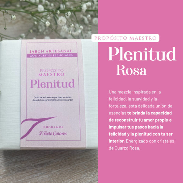 Jabón Artesanal - Plenitud Rosa