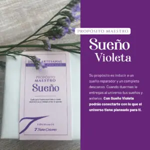 Jabón Artesanal - Sueño Violeta